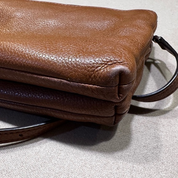 Michael Kors Brown Crossbody Bag with Smooth Finish - Picture 6 of 10